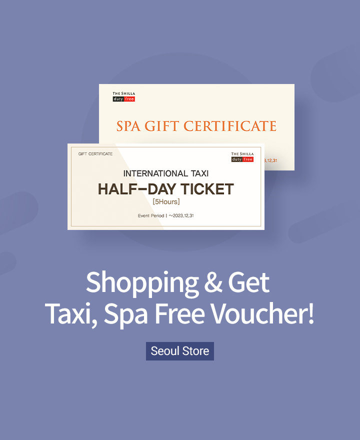 Shopping & Get TAXI, SPA Free Voucher!