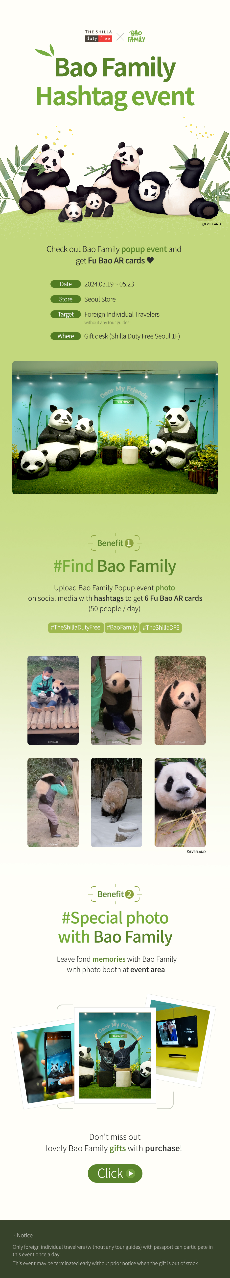 Bao Family Hashtag event