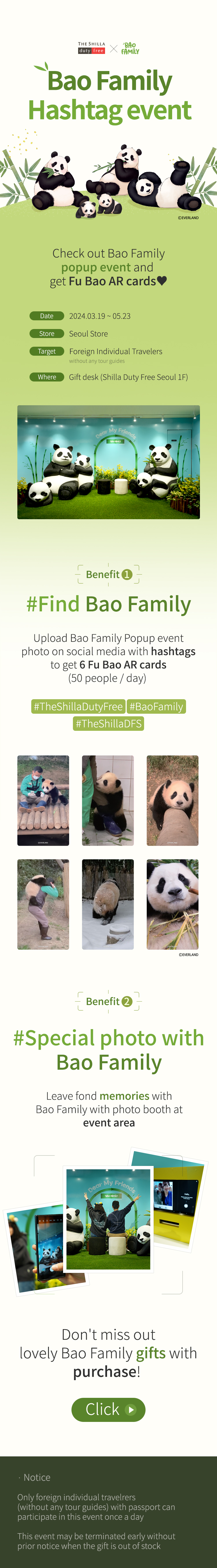 Bao Family Hashtag event