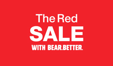 2016 The Red SALE WITH BEAR. BETTER.