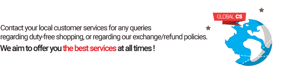 해당 국가의 고객센터를 통해 이용 문의부터 상품 교환 및 환불까지, 신속하고 정확한 고객 맞춤형 서비스를 경험해 보세요!